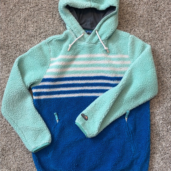 chubbies Other - Chubbies Mint and Gray Sherpa Hoodie SEE PICTURES